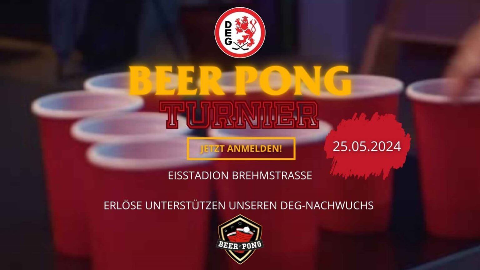 1. DEG Beer PongTurnier • Düsseldorfer EG